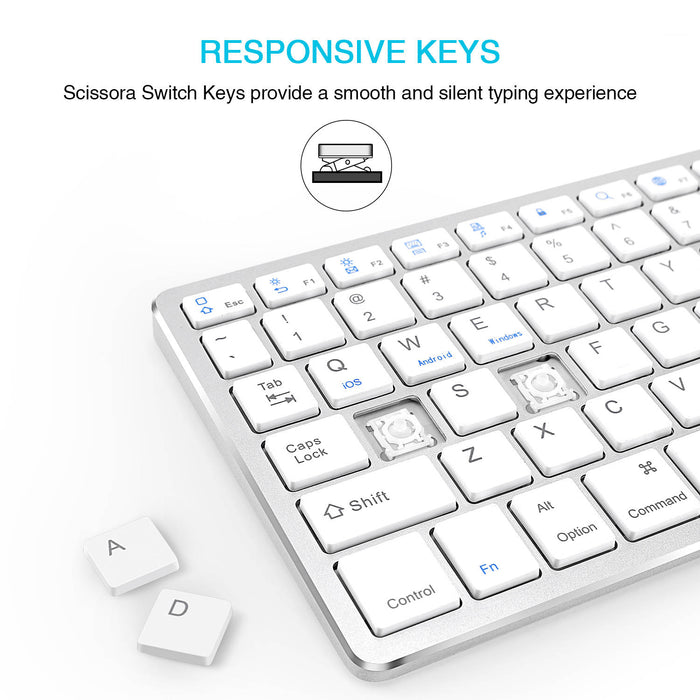 USB Rechargeable BlueTooth Keyboard